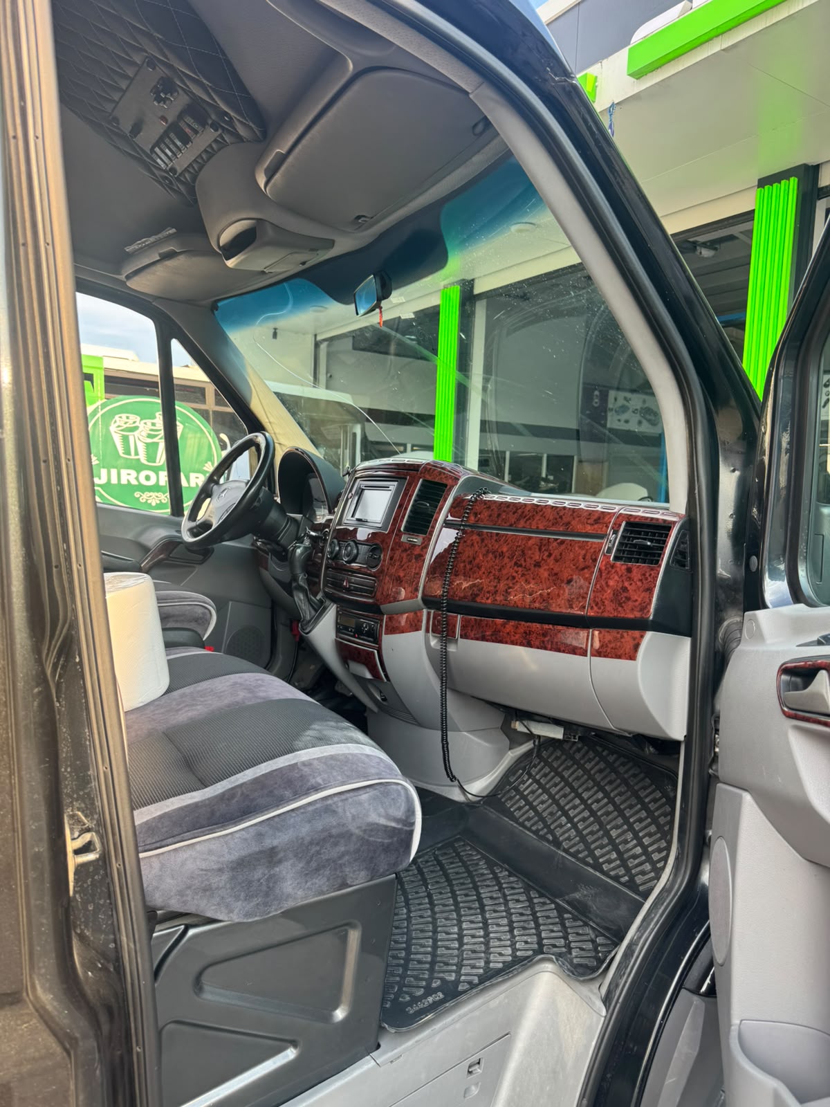 Inside the bus